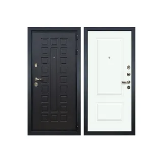 Входная металлическая дверь Лекс Гладиатор 3К Вероника-1 Эмаль Белая (панель №55)